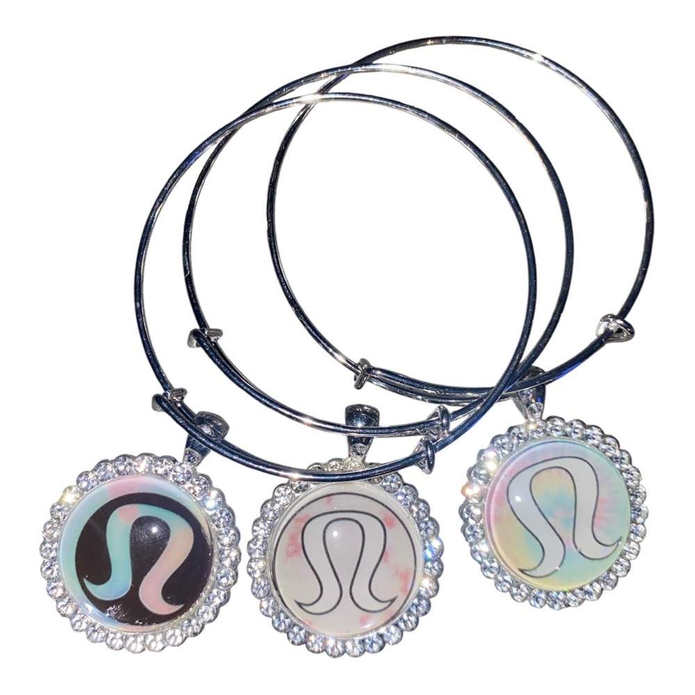 Silver Charm Bracelet Set